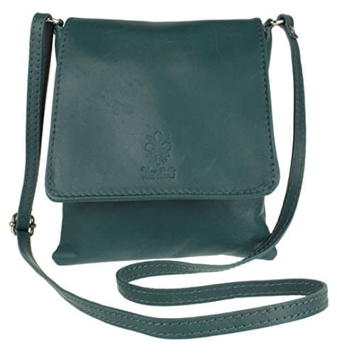 Image of Girly Handbags Womens Crossbody Bag Small Shoulder Handbag with Adjustable Strap, Lightweight Everyday Travel Purse, Multi Pocket Ladies Bag (Dark Teal)