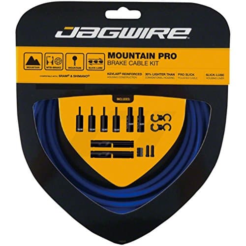 Image of Jagwire Mountain Pro Complete Brake Cable Kit - SID Blue