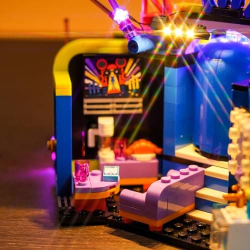 Image of Light Kit for Lego Heartlake City Music Talent Show, Lighting Set for Lego 42616 Friends Heartlake City Music Talent Show - Not Include Models, Just Light Kit (Music Version)