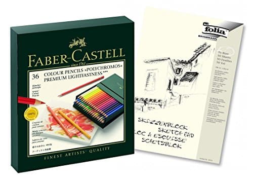 Image of Faber-Castell 110092 - colored pencils, polychromos, pack of 36, studio box., 36er Atelierbox | POLYCHROMOS, 1