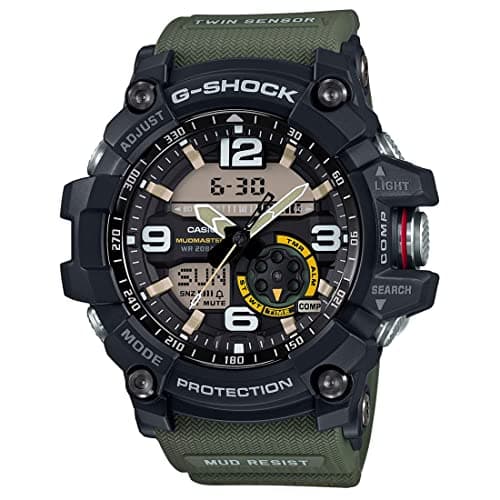 Image of Casio G-shock Mudmaster Black Ana-Digi Dial Resin Band Watch - GG-1000-1A3