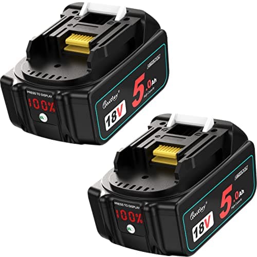 Image of 2X Waitley BL1850B 18V 5.0Ah Battery Compatible with Makita 18V Power Tools