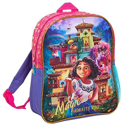 Image of Disney Encanto Backpack for Girls Mirabel School Nursery Rucksack Lunch Bag Back to School Kindergarden
