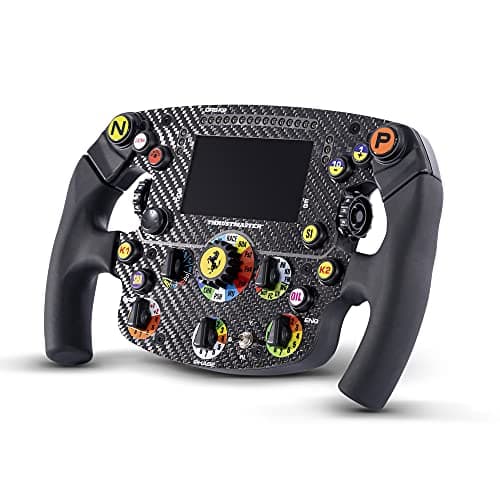 Image of Thrustmaster Formula Wheel Add-On Ferrari SF1000 Edition - High-Performance Racing Wheel with LED Display for PC, PS4, PS5, PS5 Pro, Xbox One, and Xbox Series X|S