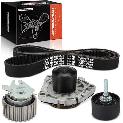 Image of Frankberg 1x Timing Belt Repair Kit with Water Pump Diesel Compatible with 147 937 156 932 159 939 156 Sportwagon 932 159 Brera 939 Giulietta 940 GT 937 Spider 939 BLS Malibu V300
