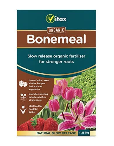 Image of Vitax Bonemeal, Organic Fertiliser, Slow Release, Encourages Healthy Root Development, For All Plants, Vegetables And Fruit Trees- 1.25Kg