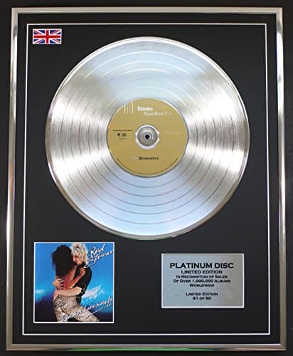 Image of ROD STEWART/LTD EDITION CD PLATINUM DISC/BLONDES HAVE MORE FUN