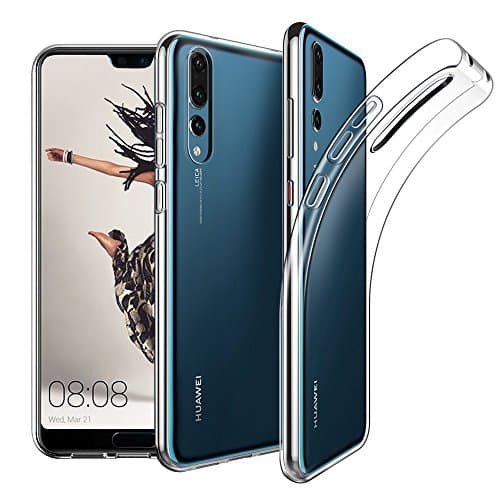 Image of KP TECHNOLOGY Huawei P20 Pro - Clear Case Ultra Thin Transparent Silicone Gel Cover for Huawei P20 Pro 2018 Model (CLEAR)