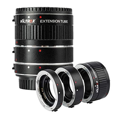 Image of VILTROX DG-C Auto Focus AF Macro Lens Extension Tube Ring Adapter for Canon EF/EF-S lens to 7D 6D Mark II 5D Mark IV 60D 70D 80D 77D 750D 800D 760D 1500D 4000D 2000D DSLR Camera