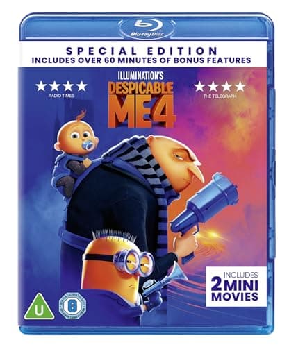 Image of Despicable Me 4 [Blu-ray] [2024] [Region Free]