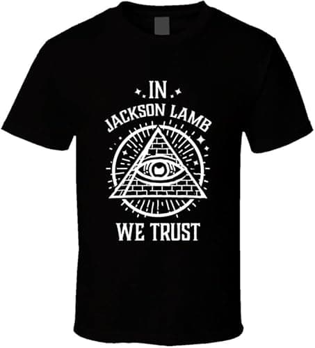 Image of in Jackson Lamb We Trust Slow Horses T Shirt Black