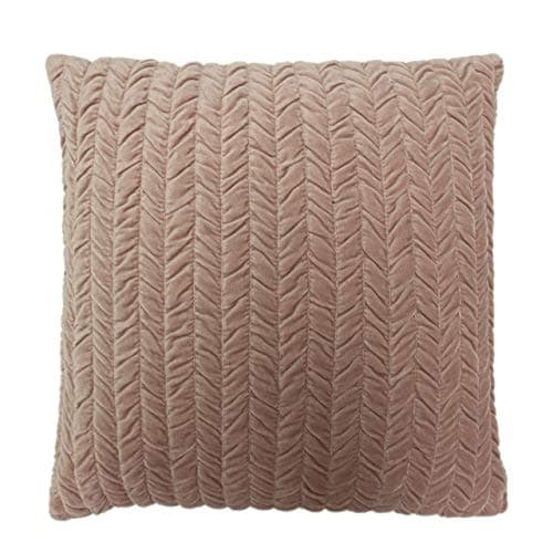 Image of Riva Home Allure Polyester Filled Cushion, Blush, 45 x 45cm (18" x 18")