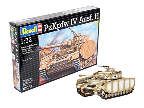 Image of Revell 03184 PzKpfw. IV Ausf.H 1:72 Scale Unbuilt/Unpainted Plastic Model Kit