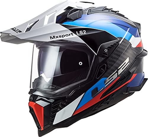 Image of LS2 MX701 C Explorer Frontier G Motocross Helmet, black/blue, XL (61/62)
