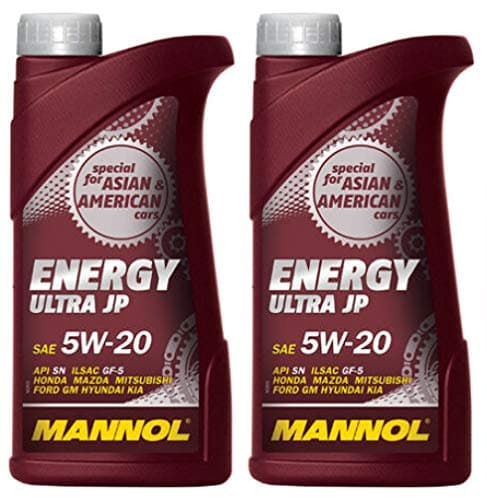 Image of MANNOL Energy Ultra JP 5W20 SN ILSAC GF-5 Fully Synthetic Engine Oil, 2 Litres