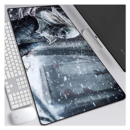 Image of Mouse Mat Throne game 900X400mm Mouse pad, Speed Gaming Mousepad,Extended XXL large Mousemat with 3mm-Thick Base,for notebooks, PC, Q
