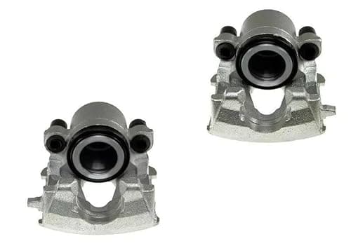 Image of Front Left + Right N/s + O/s Brake Caliper Pair for VW, Polo 9n 2001-2009