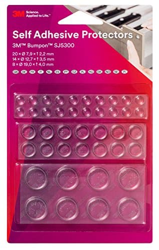 Image of 3M Sj5300 BL Bumpon Elastic Buffers Mini Pack