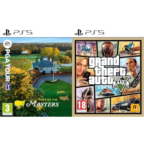 Image of PGA Tour | PS5 | Video Game| English & Grand Theft Auto V (PS5)