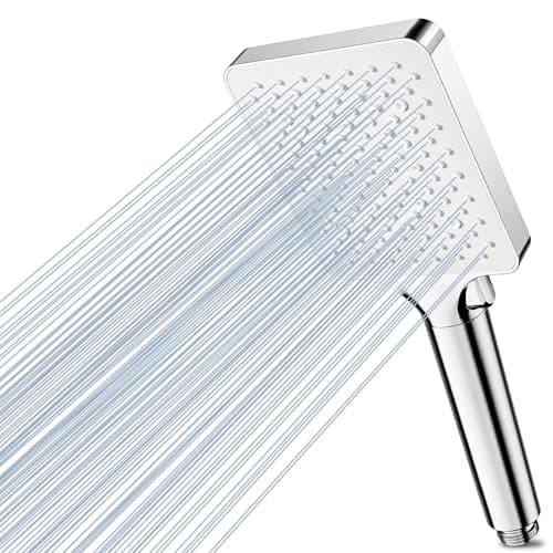 Image of Magichome High Pressure Shower Head with 6 Spray Modes, Power Handheld Shower Head for Low Water Pressure, Easy Installation & Chrome Finish