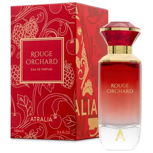 Image of Rouge Orchard Eau de Parfum 100ml – Fruity Floral Perfume for Women, Raspberry, Rose, Cherry, Vanilla & Patchouli, Long Lasting Elegant Feminine Fragrance