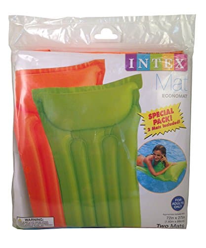 Image of Intex Mat Economat 2 Pack Pool Float Raft 5970bl
