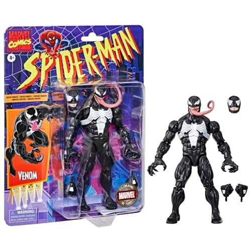 Image of Marvel Legends Series Venom, Marvel Comics Collectible Action Figure 6” - Exclusive