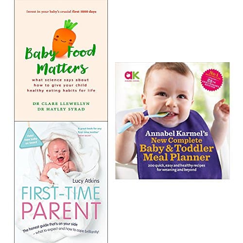 Image of Annabel karmel baby and toddler meal planner [hardcover], baby food matters and first time parent 3 books collection set