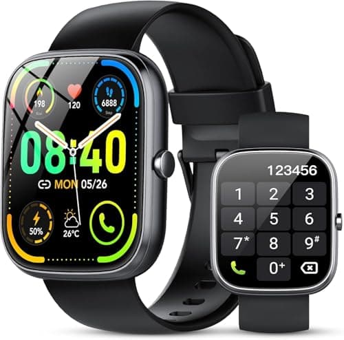 Image of AI Voice Assistant Smart Watch for Men Women, Answer/Make Call,1.91''HD Screen Fitness Watch with Heart Rate/Sleep SpO2 Monitor/Step Counter,115+ Sport Modes,IP68 Waterproof Smartwatch for Android iOS