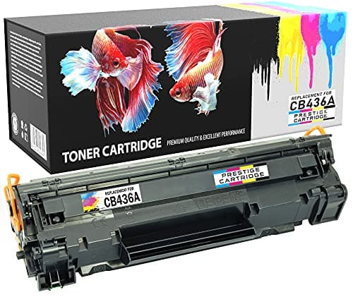Image of Prestige Cartridge CB436A 36A Compatible Laser Toner Cartridge for HP LaserJet P1505, P1505N, M1120 MFP, M1120N, M1520, M1522 MFP, M1522N, M1522NF, P1506