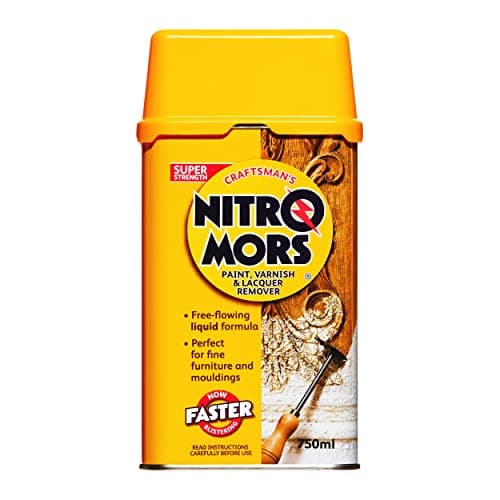Image of Nitromors Craftsman Paint Stripper, Varnish & Lacquer Remover, Perfect for Fine Carvings & Mouldings, 750 ml