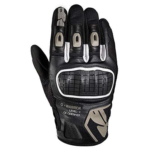 Image of SPIDI G-Warrior Motorcycle Gloves, black/sand, S