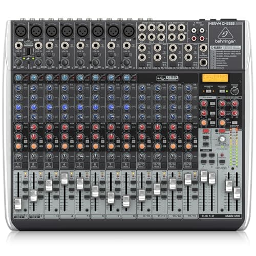 Image of Behringer XENYX QX2222USB 12 Channel Mixer