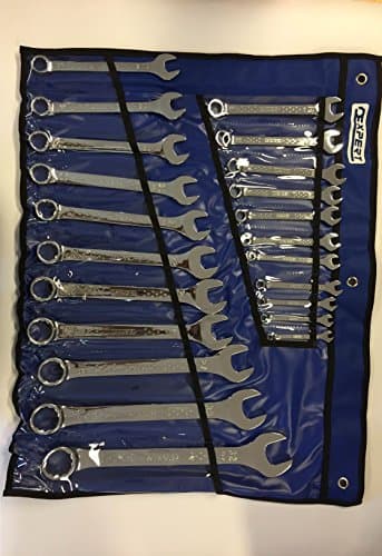 Image of 22 mm Combination Wrenches in Tool Roll – Expert E110326 Set