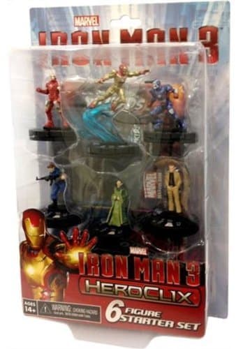 Image of Wizkids Marvel Heroclix Iron Man 3 Movie Starter