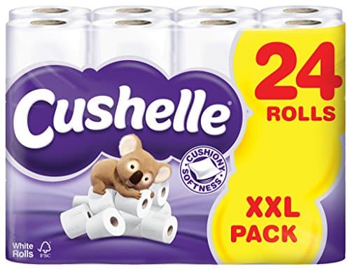 Image of Cushelle Original Toilet Tissue, 16 Longer Lasting Rolls, 16 Equals 24 Regular Rolls
