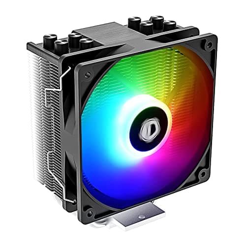 Image of ID-COOLING SE-214-XT ARGB CPU Cooler 4 Heatpipes CPU Air Cooler Addressable RGB Light Sync with Motherboard(5V 3-PIN Connector) CPU Fan for Intel/AMD, LGA 1700 Compatible