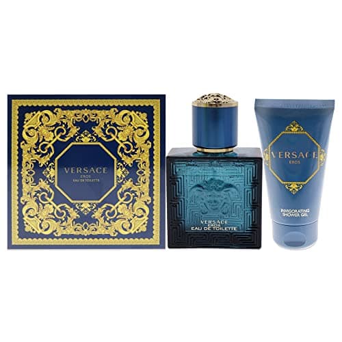 Image of Versace Versace Eros For Men 2 Pc Gift Set 1oz EDT Spray, 1.7oz Shower Gel