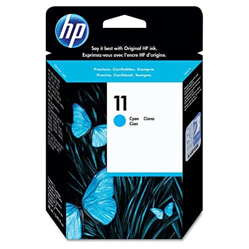 Image of HP C4836A 11 Original Ink Cartridge, Cyan, Single Pack