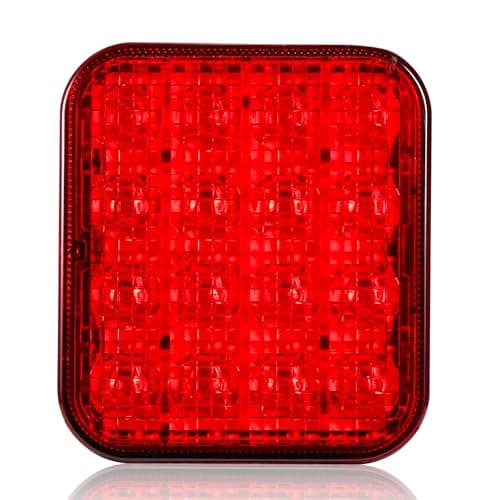 Image of ETUKER 1x LED Rear Trailer Fog Light 12/24V Waterproof CE Fog Lamp for RV Tractor Caravan Truck