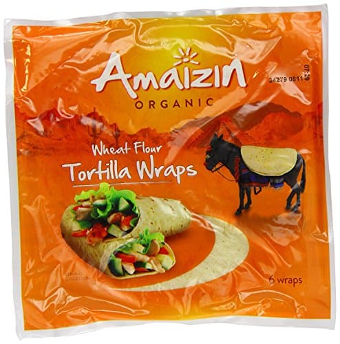 Image of Amaizin Organic Tortilla Semifresh 6 Wraps 240 g (Pack of 8)