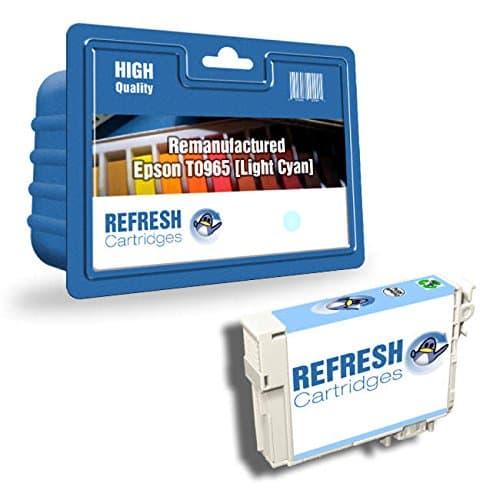 Image of Refresh Cartridges Remanufactured Ink Cartridge Replacement for Epson T0965 (Light Cyan)