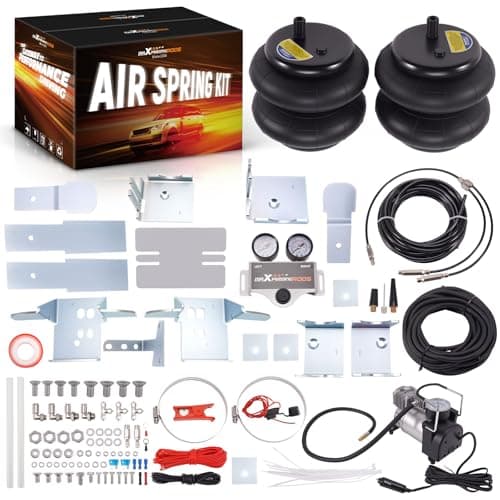 Image of maXpeedingrods Air Spring Suspension Kit W/Dual Manometer for VW Crafter LT35 2006-2017 Rear
