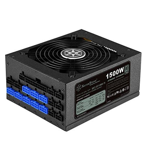 Image of SilverStone ST1500-TI v1.1, 80 PLUS Titanium 1500W fully modular ATX power supply, SST-ST1500-TI v1.1