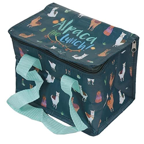 Image of Bags of Room - Alpaca Design Woven Cool Bag Lunch Box
