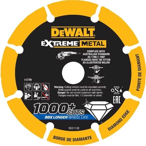 Image of DeWalt Extreme Diamond Metal Cutting Disc 150mm