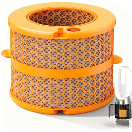 Image of PH04 Filter for Dyson Purifier Humidify+Cool PH01 PH02 PH03 PH3A PH04 Air Purifier, Replacement Evaporator Carbon Fiber Filter, Orange