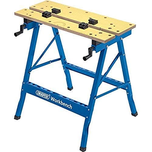 Image of Draper 21353 Fold Down Workbench, 800mm , Blue