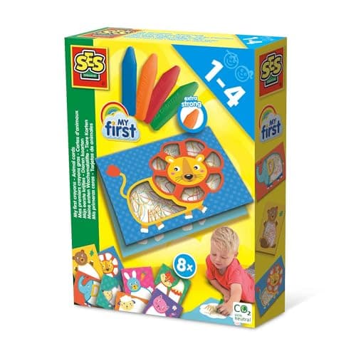 Image of SES Creative My First Crayons - Animal Cards