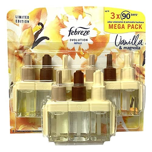 Image of FEBREZE 3VOL REFILL TRIPLE PACK VANILLA & MAGNOLIA